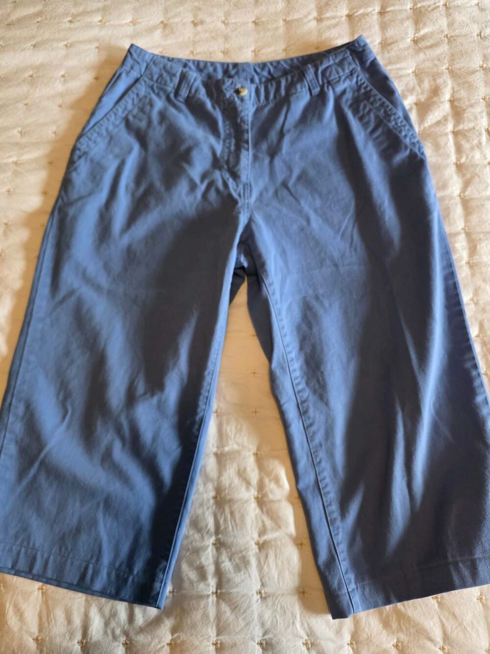 L.L.Bean Women's 100% Cotton Cropped Chino Pants